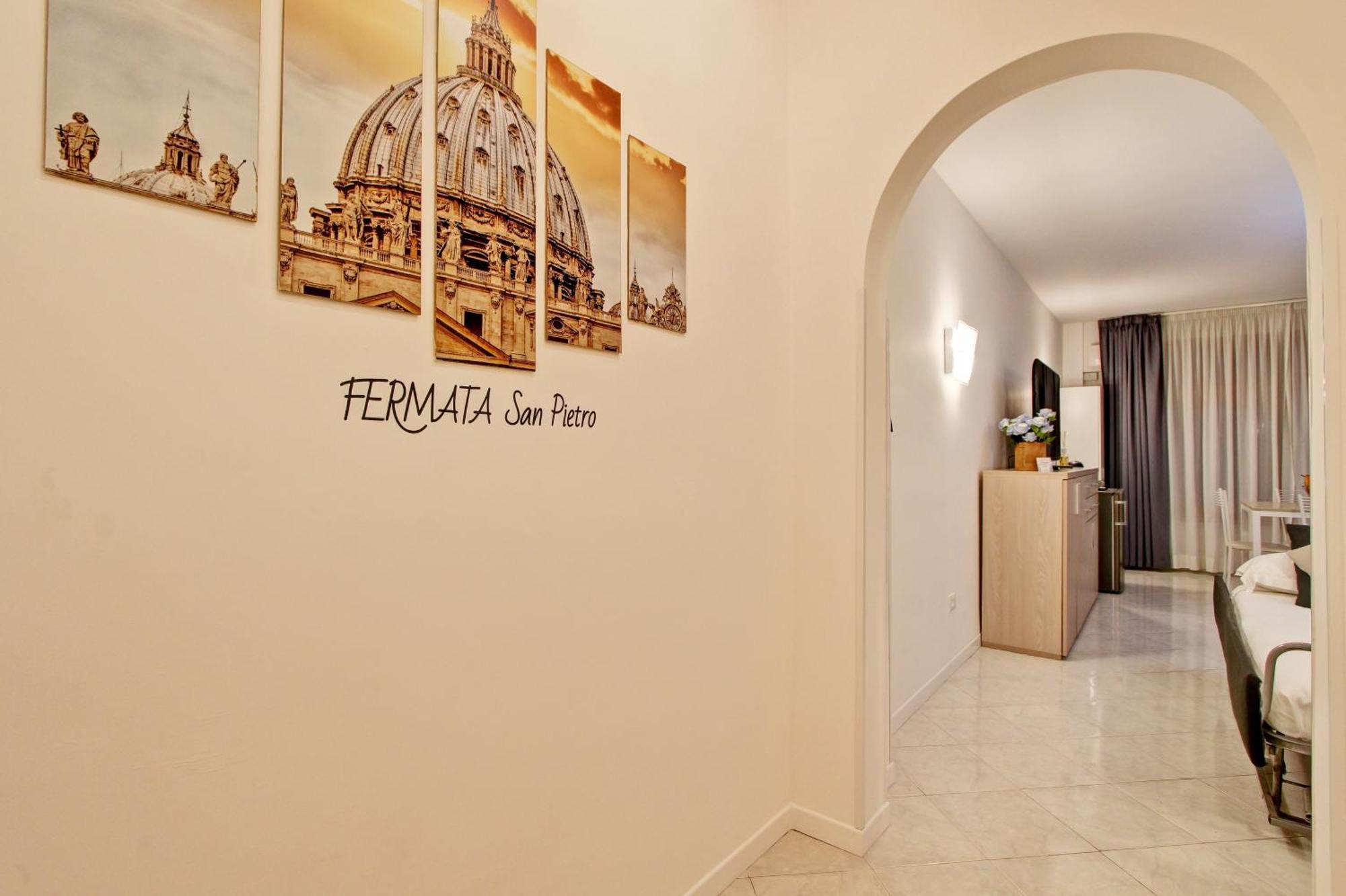 Fermata San Pietro - Appartamento Con Parcheggio روما المظهر الخارجي الصورة
